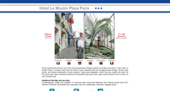 Desktop Screenshot of moulinplaza.montmartreparishotel.net