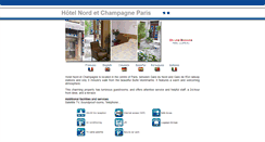 Desktop Screenshot of nordchampagne.montmartreparishotel.net
